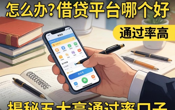 急需用钱怎么办？借贷平台哪个好通过率高？揭秘五大高通过率口子