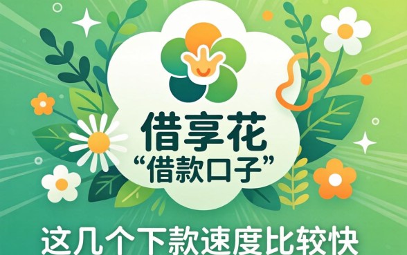 类似宜享花一样的借款口子:这几个下款速度比较快