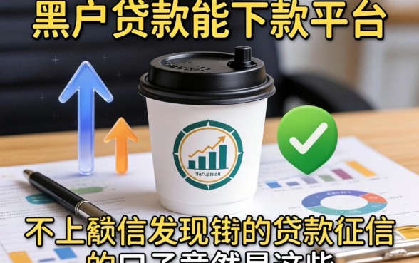 我试了十几个所谓的黑户贷款能下款平台，发现不上征信的贷款口子竟然是这些