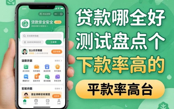 安全的贷款app哪个好？实测盘点几个下款率高的平台