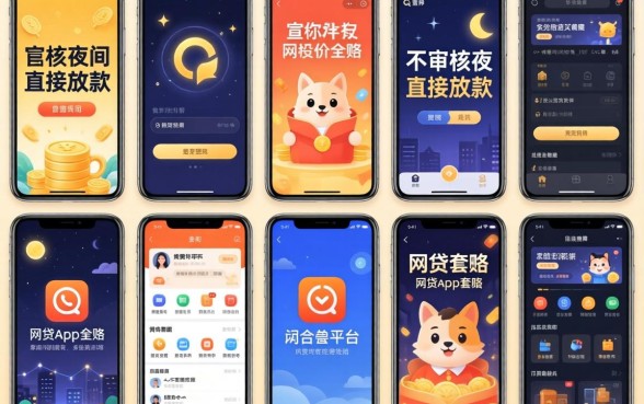 我试了十几个平台，发现那些宣称不审核夜间直接放款的网贷app全是套路