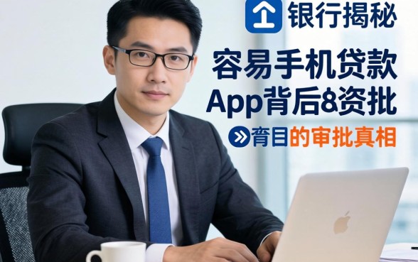 银行经理揭秘：容易手机贷款app背后的审批真相