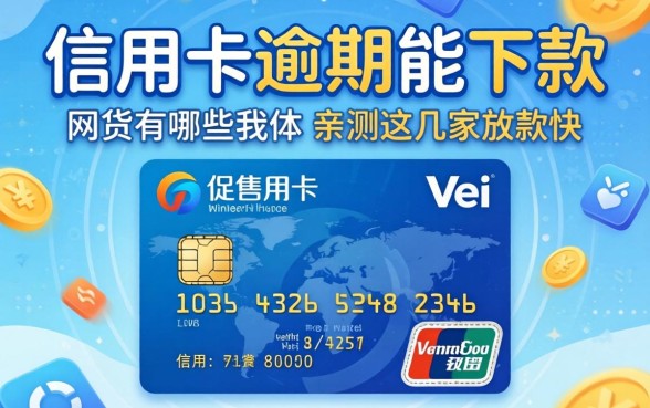 揭秘信用卡逾期能下款的网贷有哪些软件，亲测这几家放款快