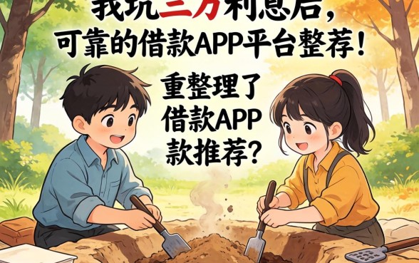 被坑三万利息后，我重新整理了可靠的借款app平台推荐