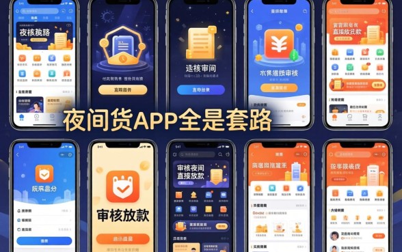 我试了十几个平台，发现那些宣称不审核夜间直接放款的网贷app全是套路