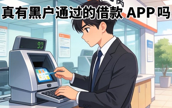 银行内部人掏心窝：真有黑户通过的借款app吗？