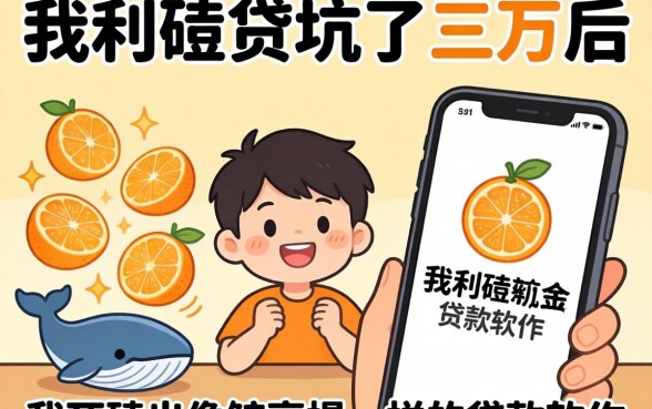 被高利贷坑了三万后，我死磕出像鲸享橙一样的贷款软件