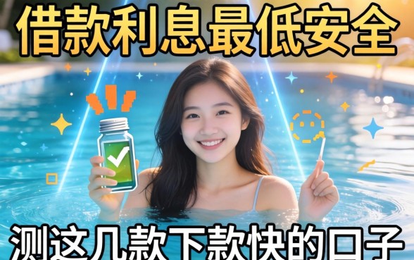 现在什么借款利息最低最安全？实测这几款下款快的口子