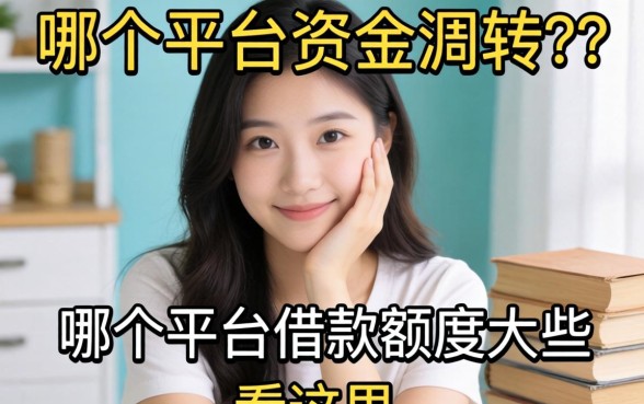 急需资金周转？哪个平台借款额度大些看这里