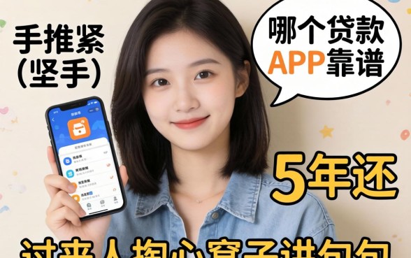 手头紧想分5年还，哪个贷款APP靠谱？过来人掏心窝子讲几句