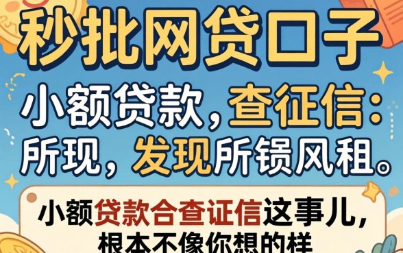 我试了几个所谓的秒批网贷口子，发现小额贷款不查征信这事儿根本不像你想的那样
