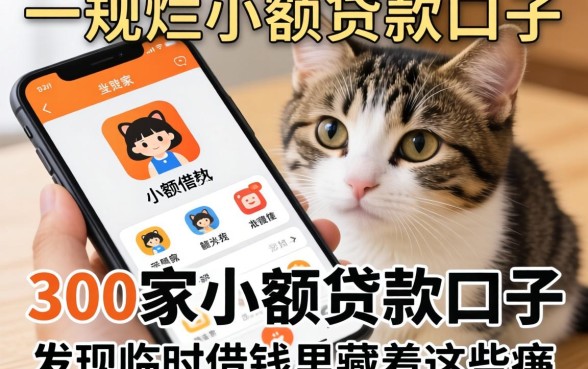 我翻烂了300家小额贷款口子，发现手机可以临时借钱的app里藏着这些猫腻