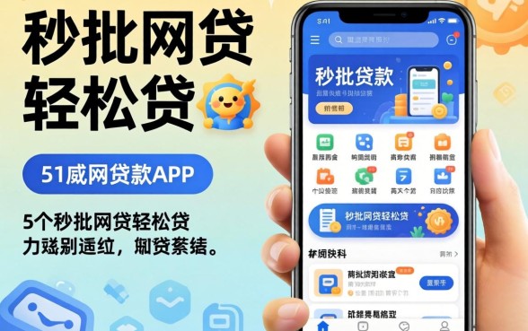 快速方便的手机贷款app，概览5个秒批网贷轻松贷的app